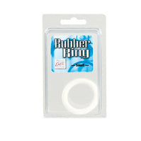 Single White Rubber Ring Small