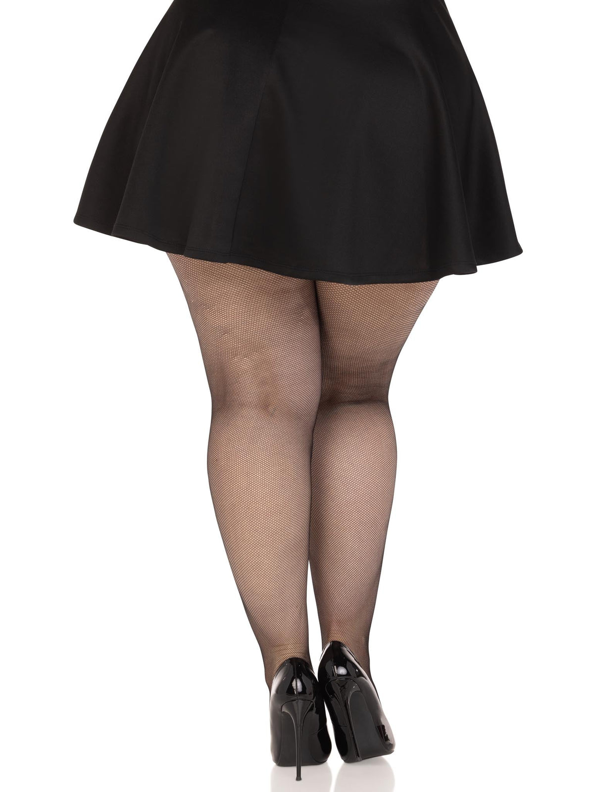 Ronnie Micro Net Tights - Plus Size