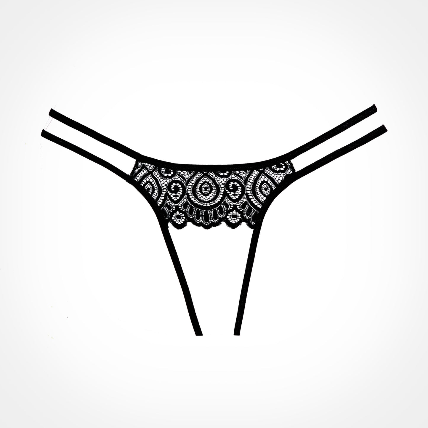 Lovestruck Black Panty