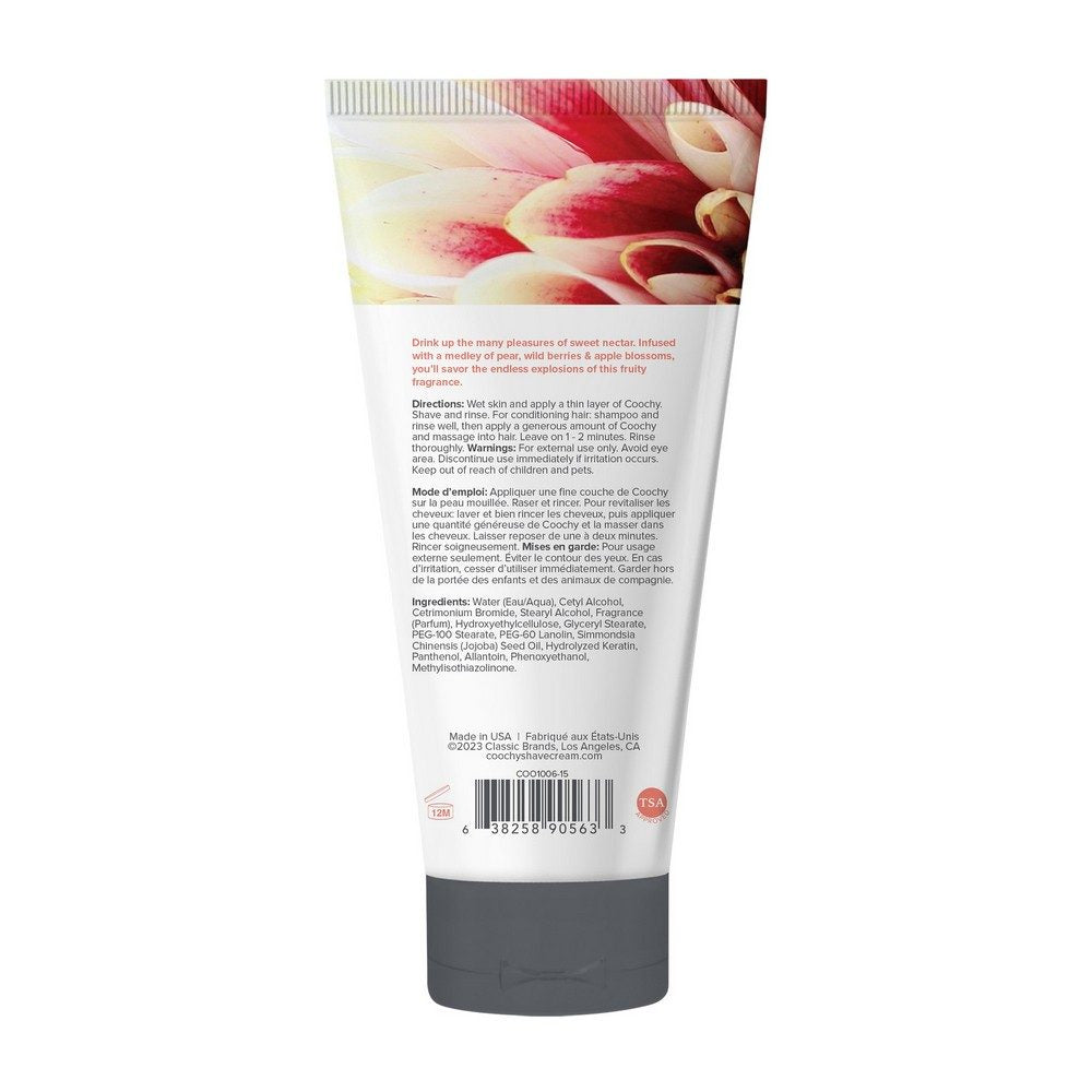 0.5 oz Coochy Shave Cream Sweet Nectar
