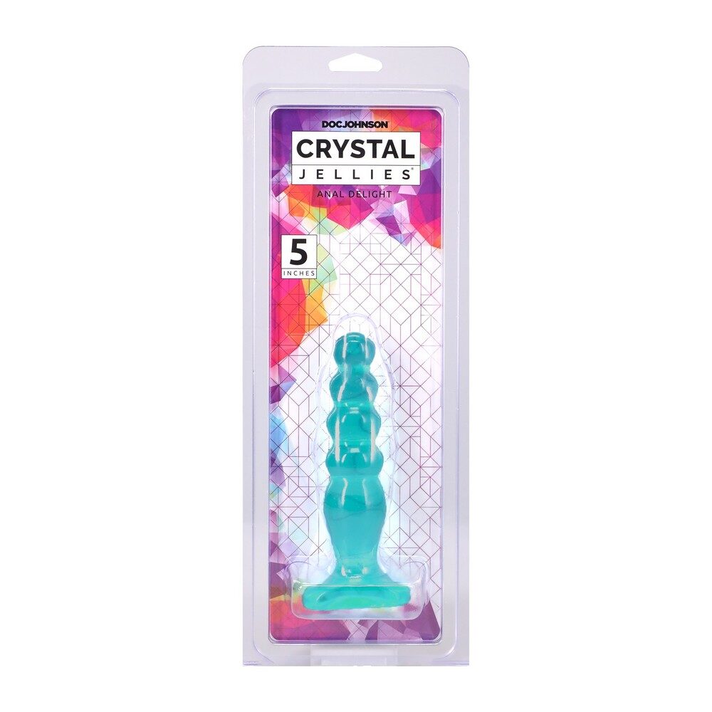 Crystal Jellies 5" Teal Anal Delight
