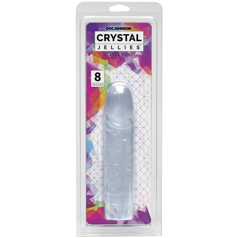 CD Classic 8" Clear Crystal Jelly Dong