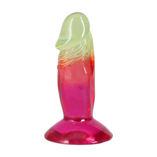 Crystal Jellies 4.5″ Rainbow Dong