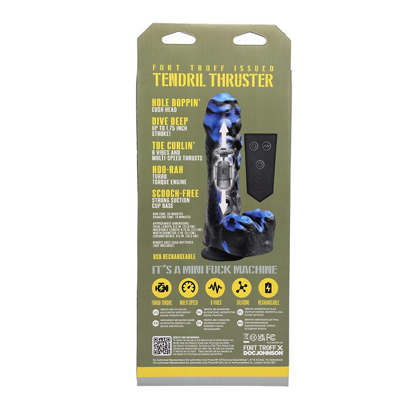 Fort Troff Tendril Thruster Fuck Machine Blue