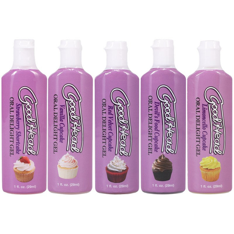 GoodHead Oral Delight Gel 5 Pack Cupcakes