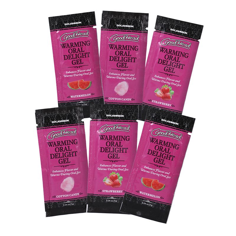 GoodHead - Warming Head Oral Delight Gel - 6 Pack - 0.24 oz.