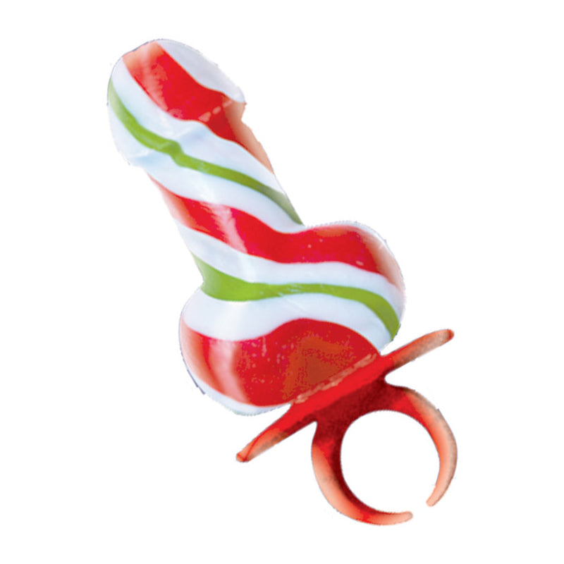 Jingle Balls Holiday Cock Ring Pops Display of 12 (SEASONAL - LIMITED SUPPLY)