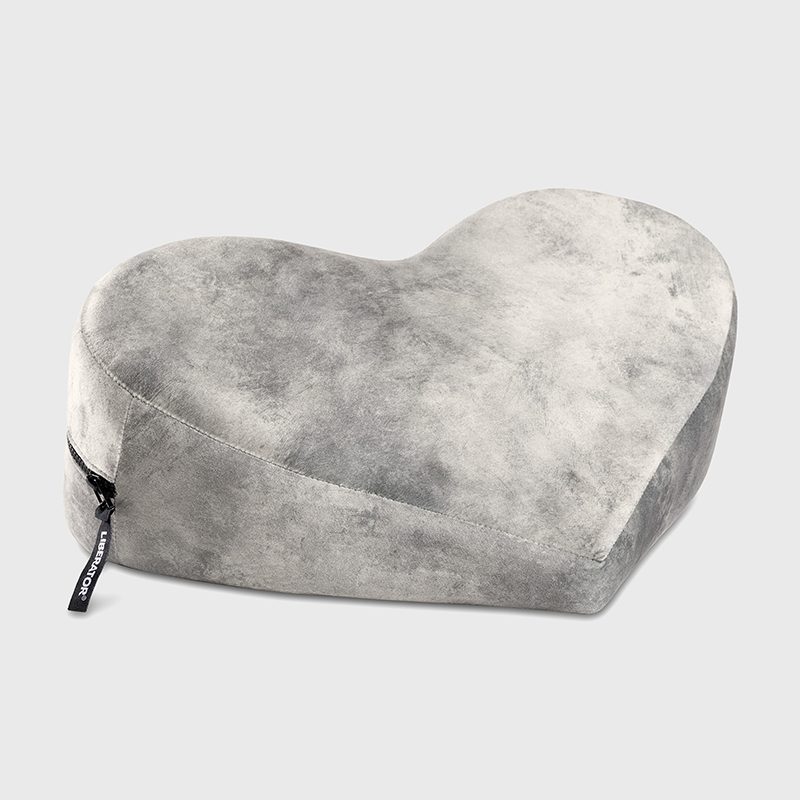 Liberator Ibiza Heart Wedge Silver Ships in Non-Retail Packaging