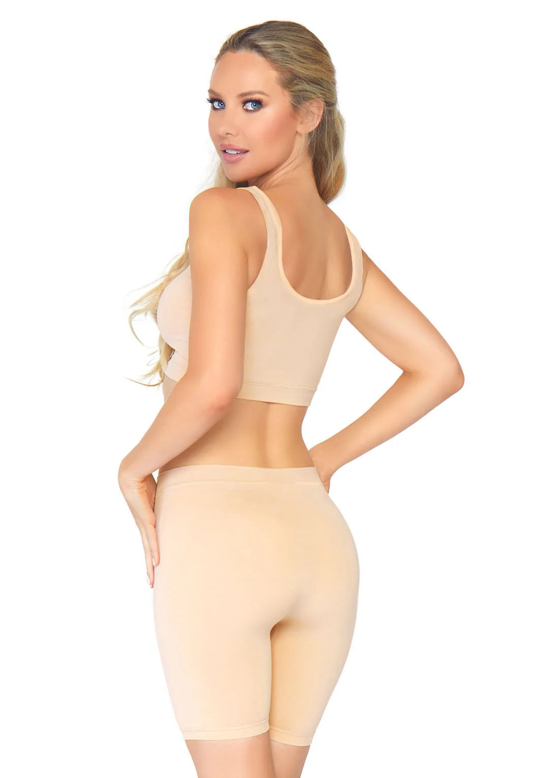 Seamless Top And Shorts Set