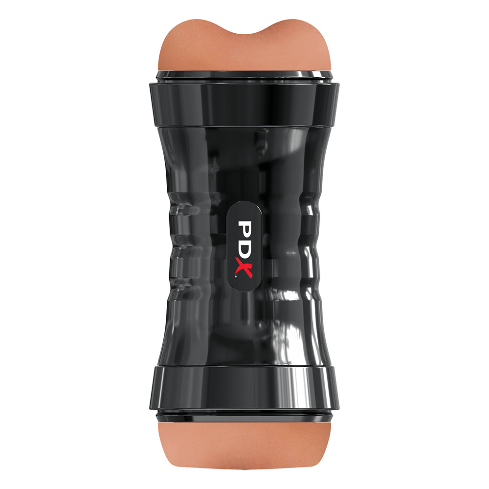 PDX Extreme Super Wet Flip-a-Pussy Brown