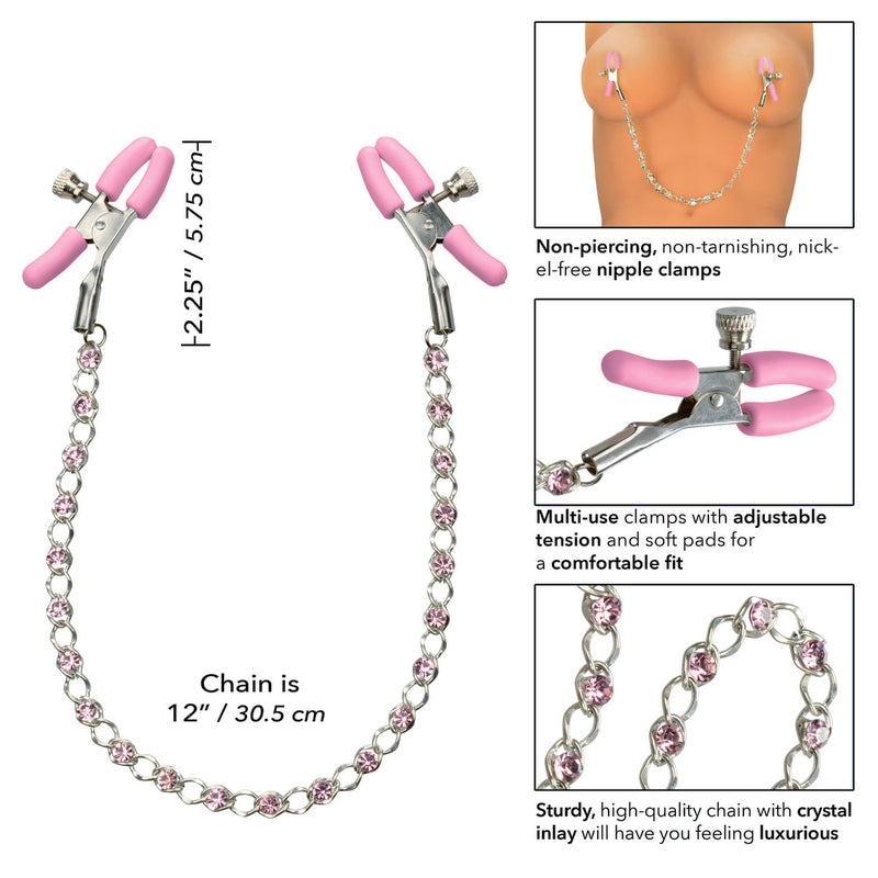 First Time Crystal Nipple Teasers