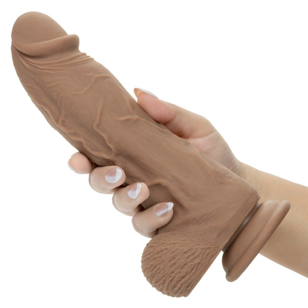 Silicone Big Dick Energy Studs - Brown