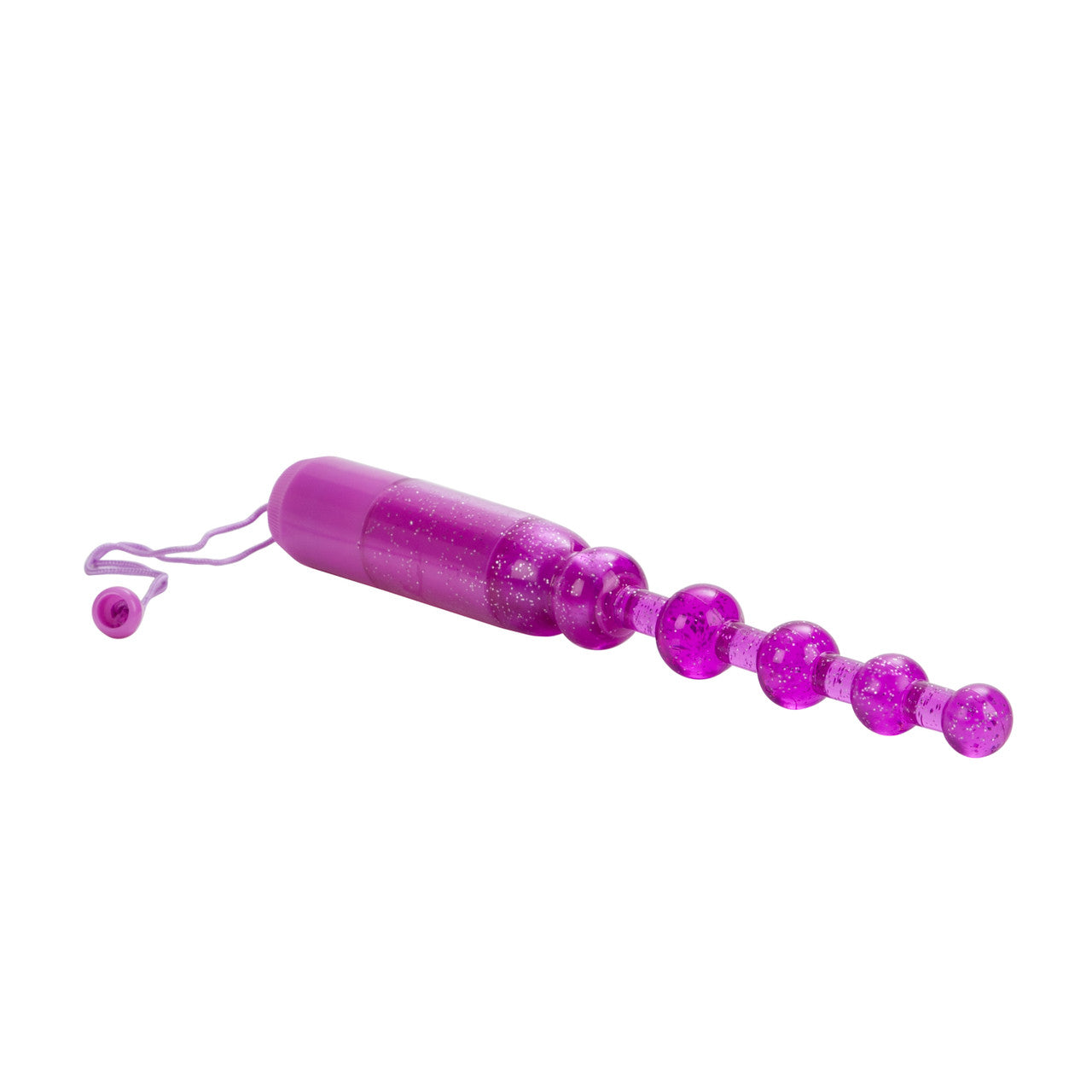 Waterproof Vibrating Pleasure Beads Purple