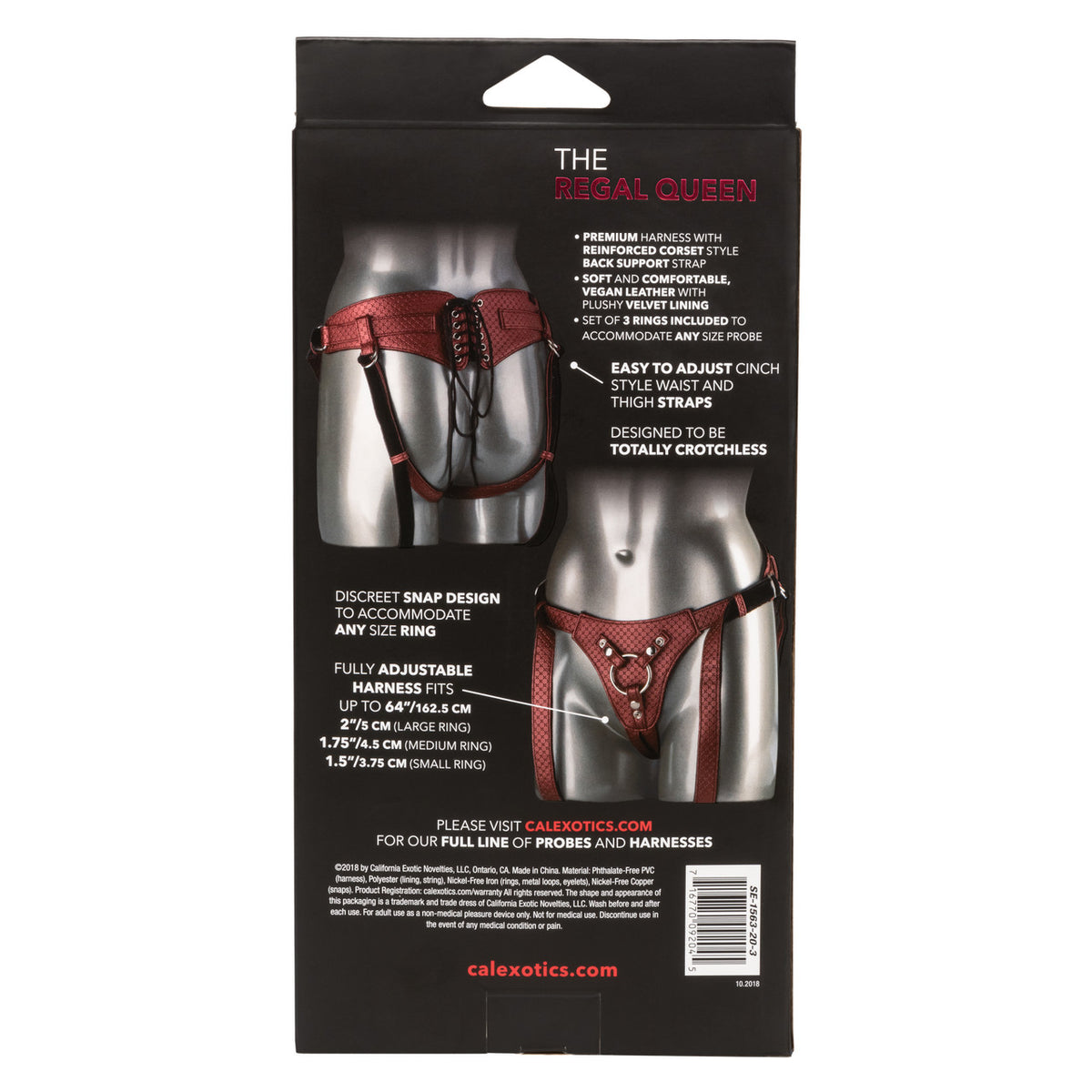 Her Royal Harness® The Regal® Queen - Red