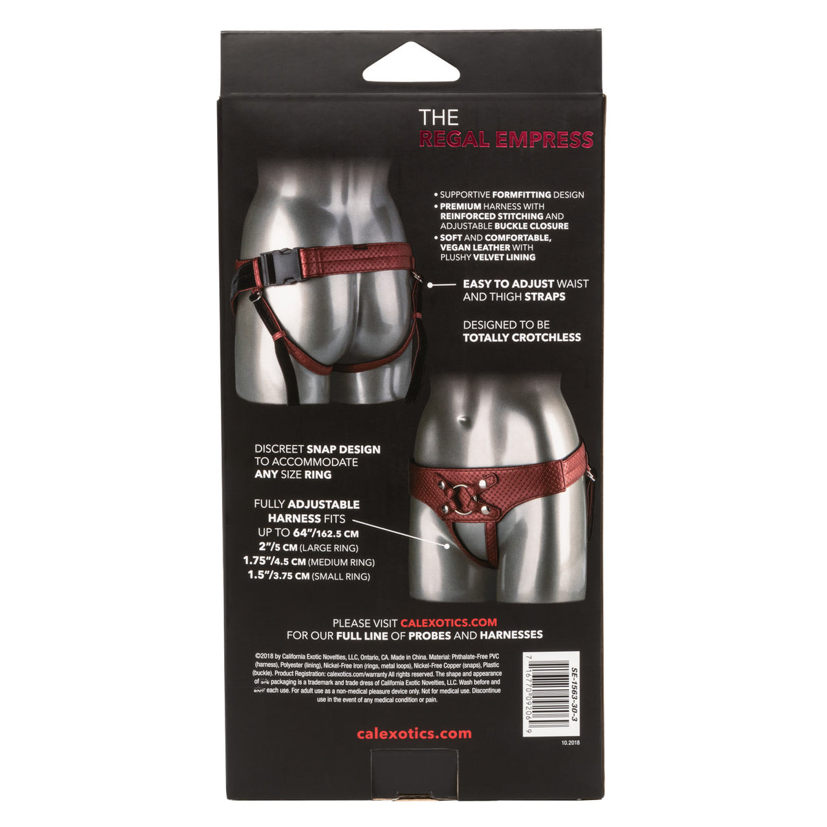 Her Royal Harness® The Regal® Empress - Red