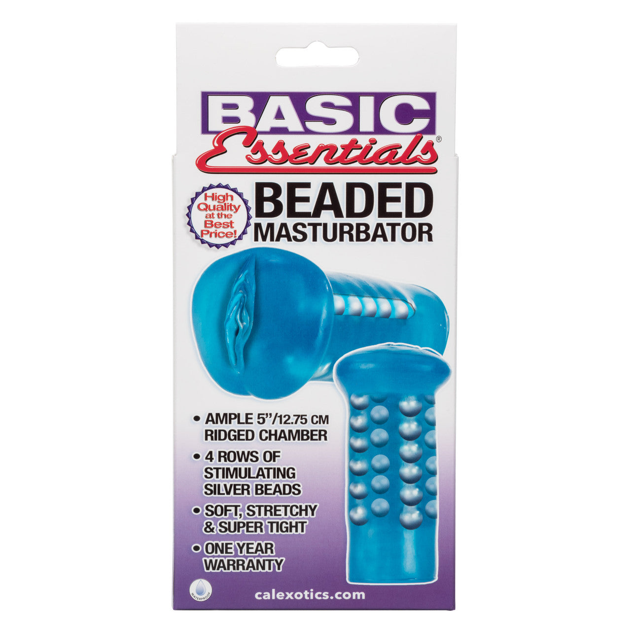 Basic Essentials® Beaded Masturbator
