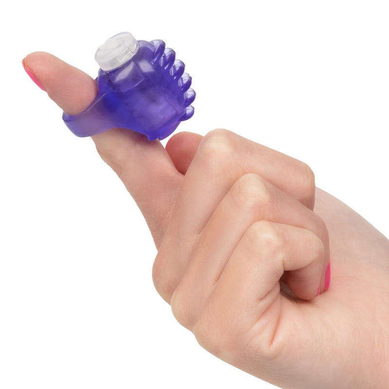 Foil Pack Vibrating Finger Teaser Purple