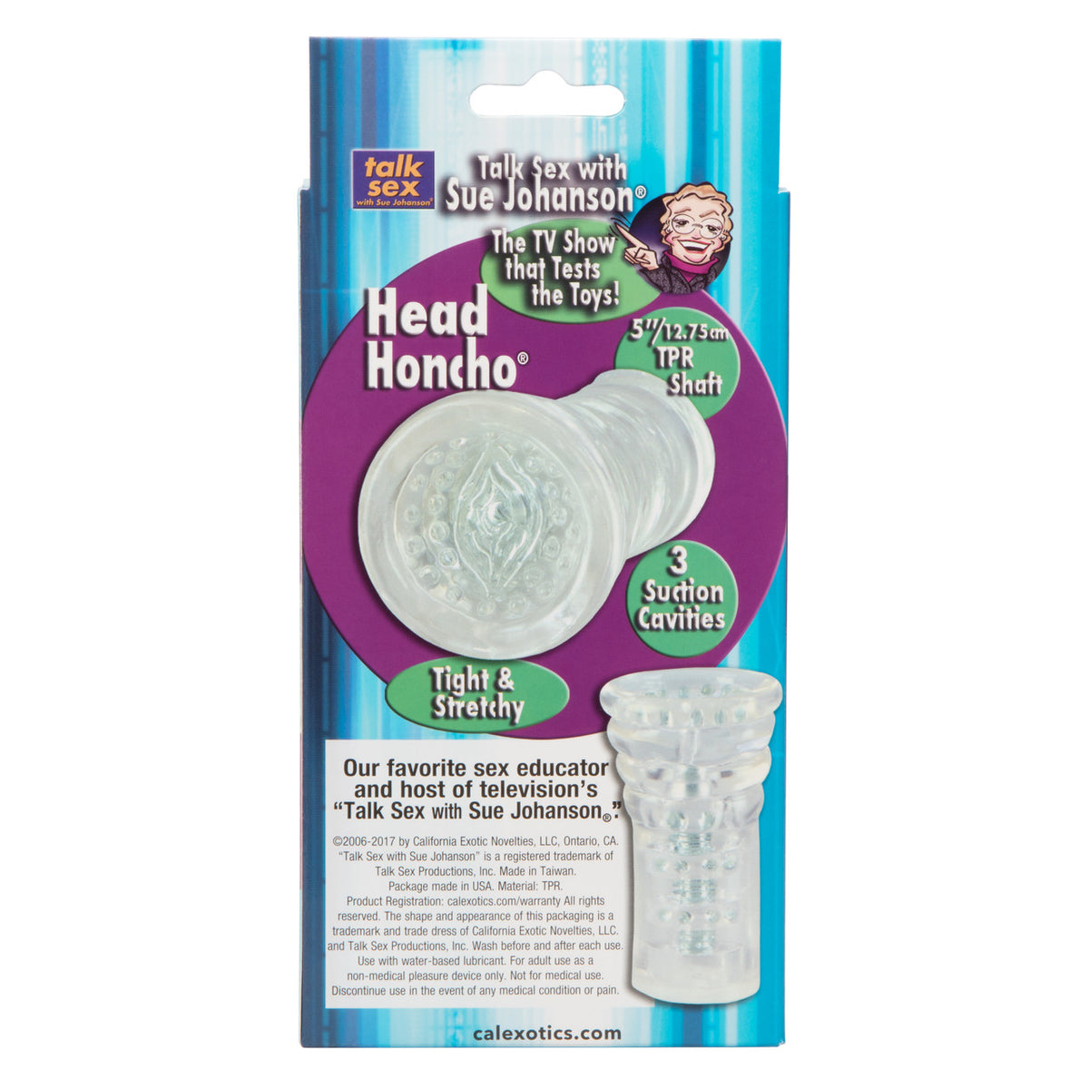 Sue Johanson® Head Honcho®