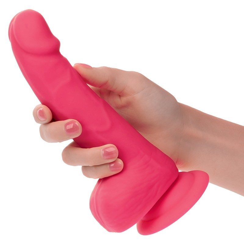 6" Neon® Silicone Studs Pink