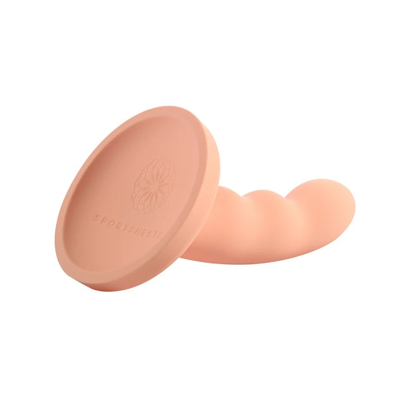 Ren 6” Silicone Dildo Peach