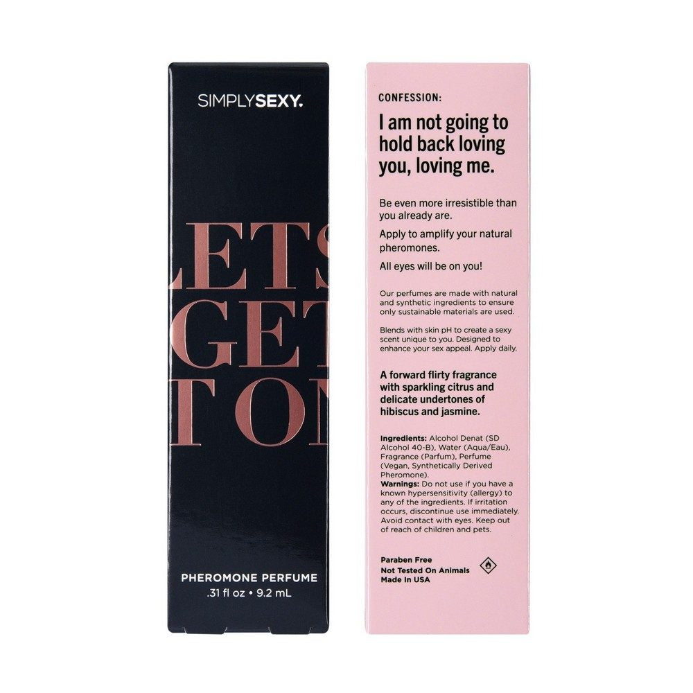 Simply Sexy Confessions Perfume 0.31 oz Let’s Get It On