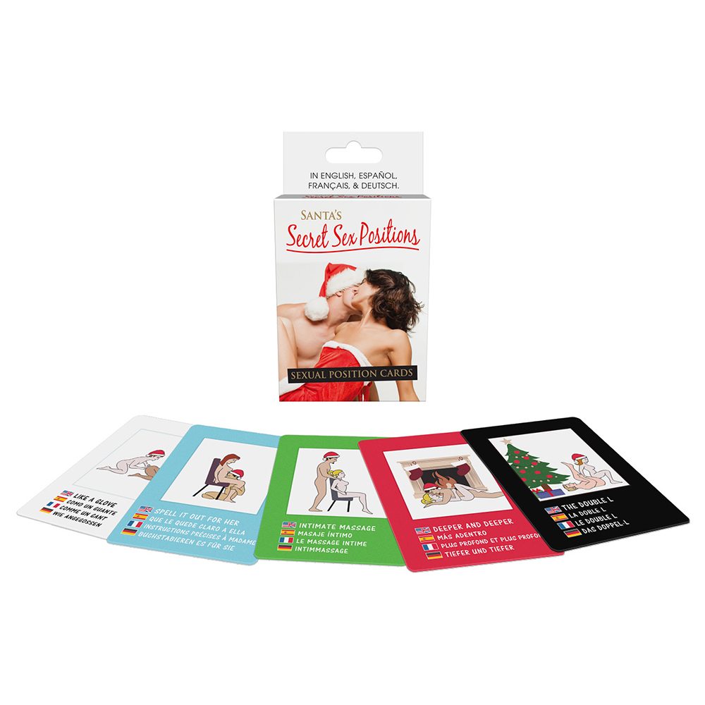 Santa Secret Sex Position Cards