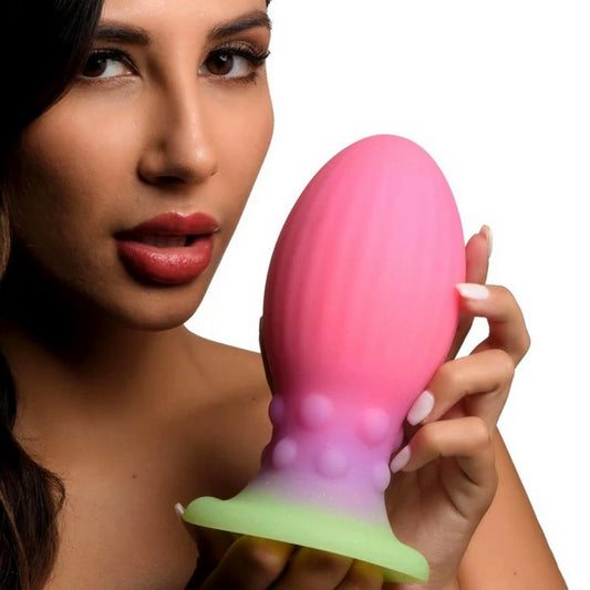 Creature Cock XL Xeno Glow Silicone Egg