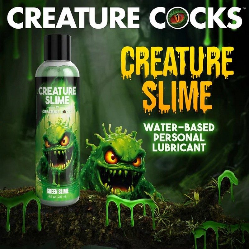 8 oz Creature Slim Water-Based Green Slim Lube
