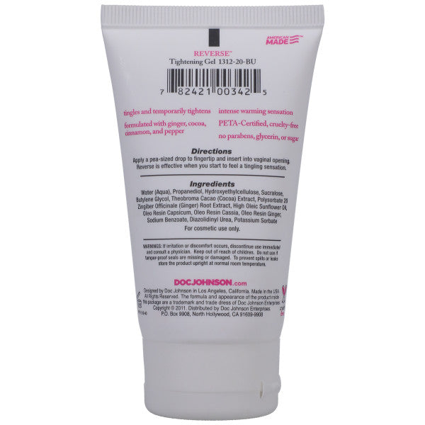 Intimate Enhancements - Reverse - Tightening Gel