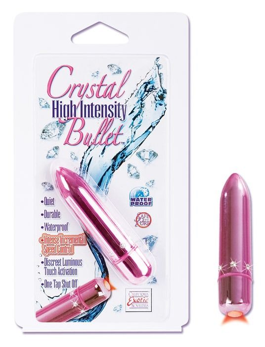 Crystal High Intensity Bullet - Pink