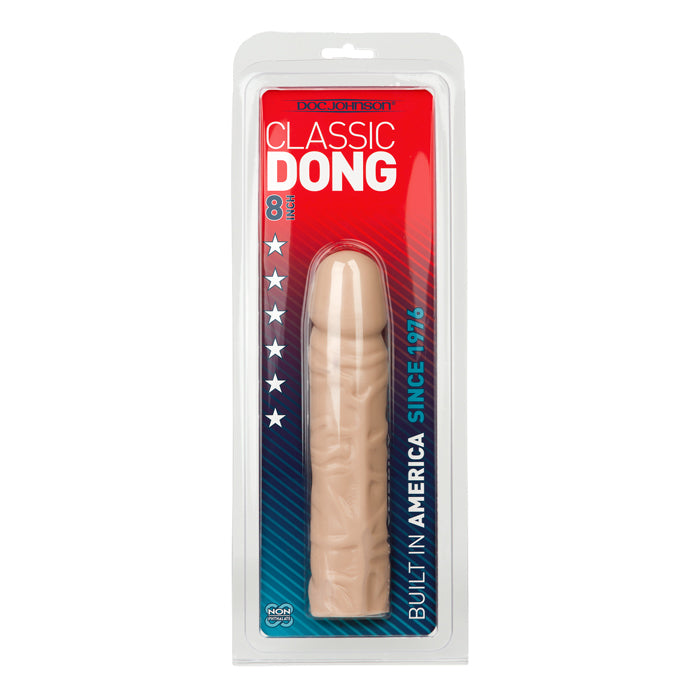 8" Classic Dong White