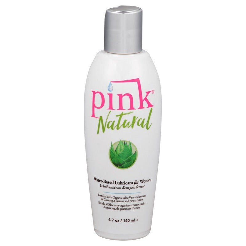4.7 oz. Pink Natural Water Based Lube