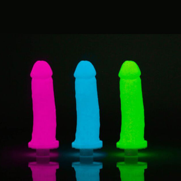 Vibrating Clone-A-Willy Glow in the Dark Green