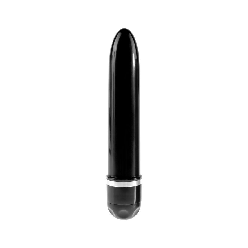 King Cock 7" Vibrating Stiffy Beige