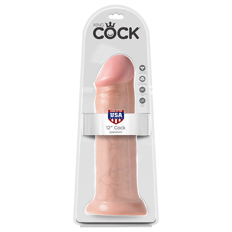 King Cock 12 Cock Beige
