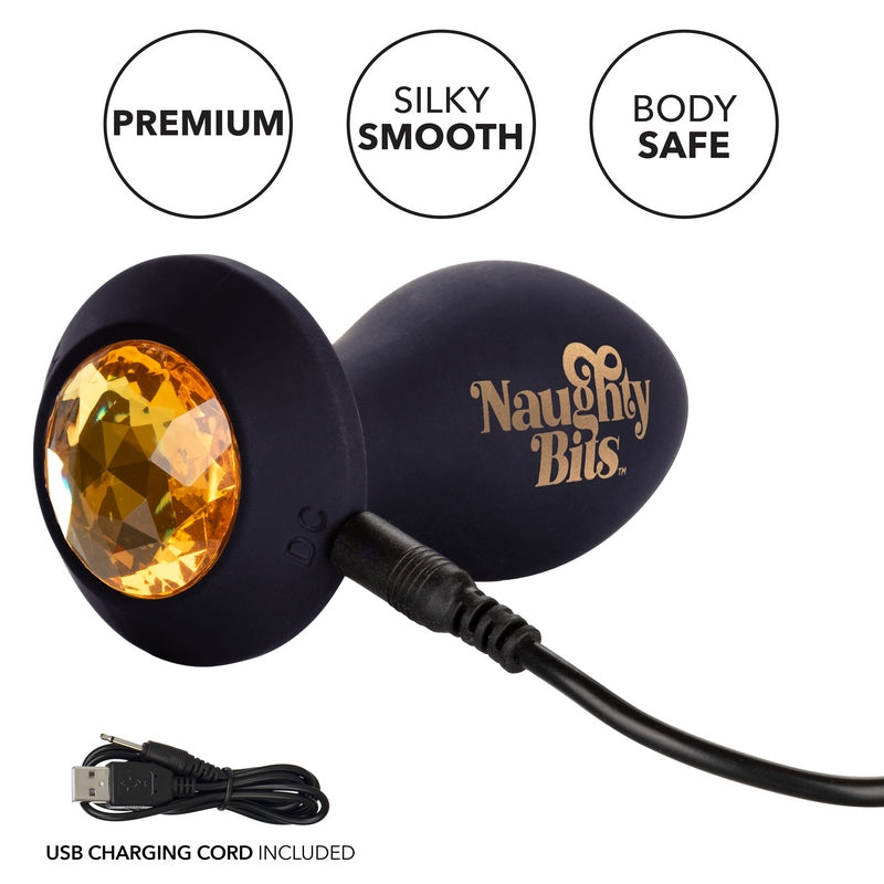 Naughty Bits Vibrating Butt Plug Shake Your Ass