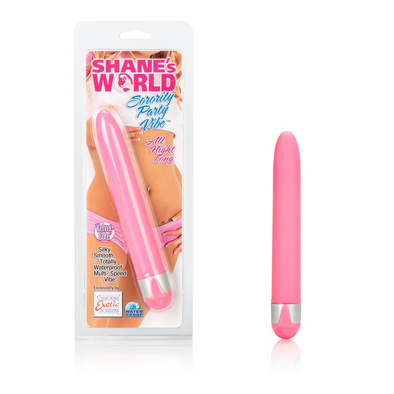 6.5" Shane's World Sorority Party Vibe All Night Pink
