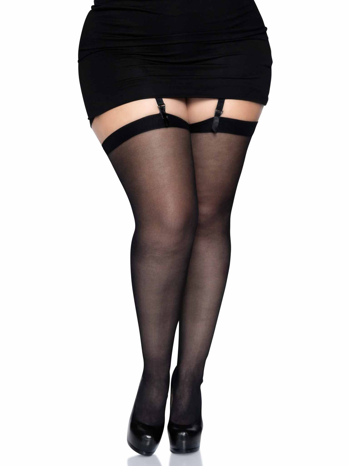 Dex Sheer Stockings - Plus Size