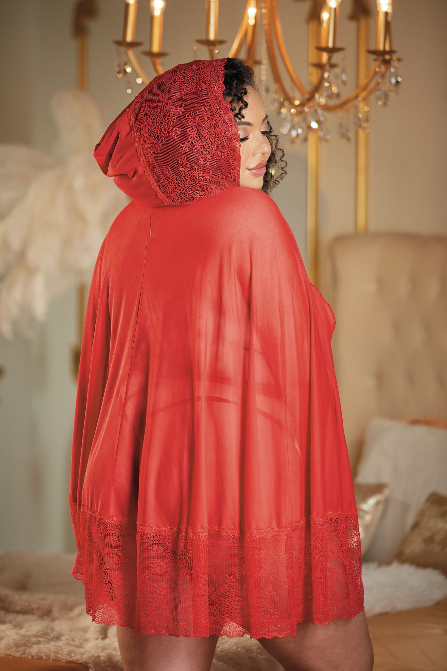 Serena - Red - Plus Size
