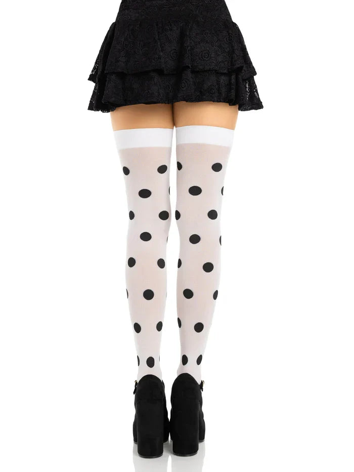 Dotty Thigh Highs