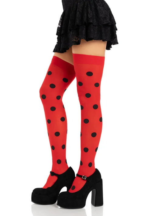 Dotty Thigh Highs