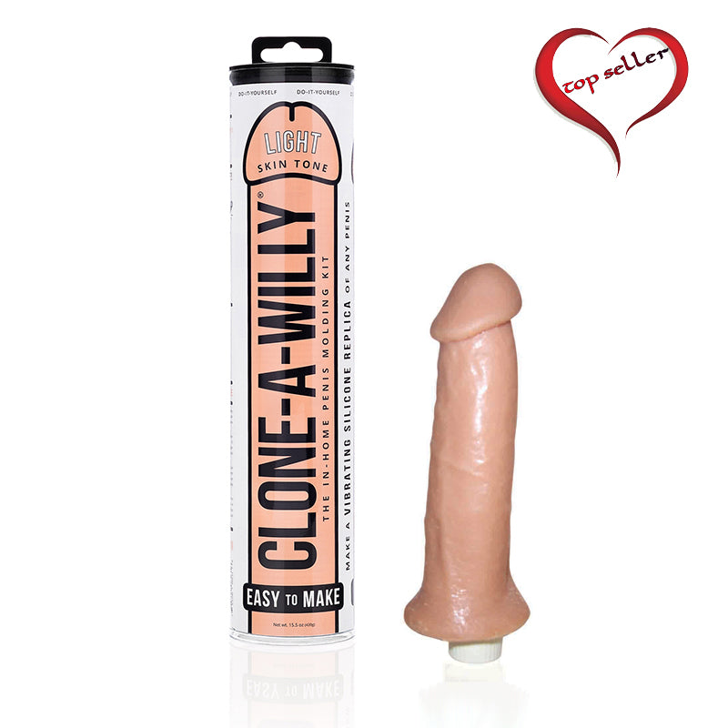 Vibrating Clone-A-Willy Light Tone