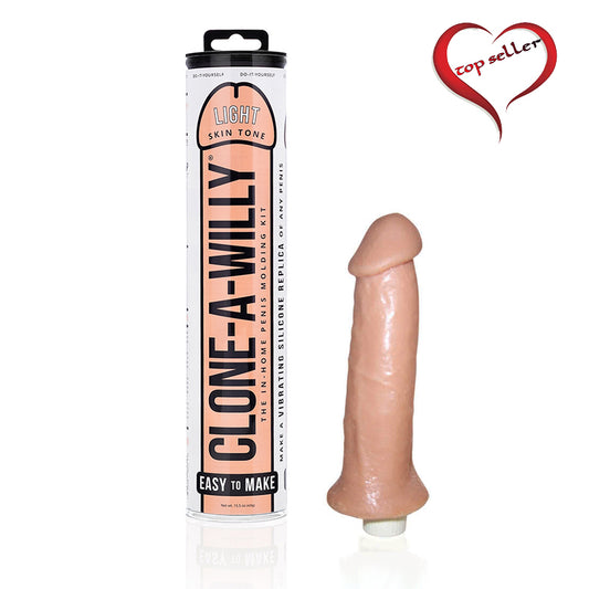 Vibrating Clone-A-Willy Light Tone