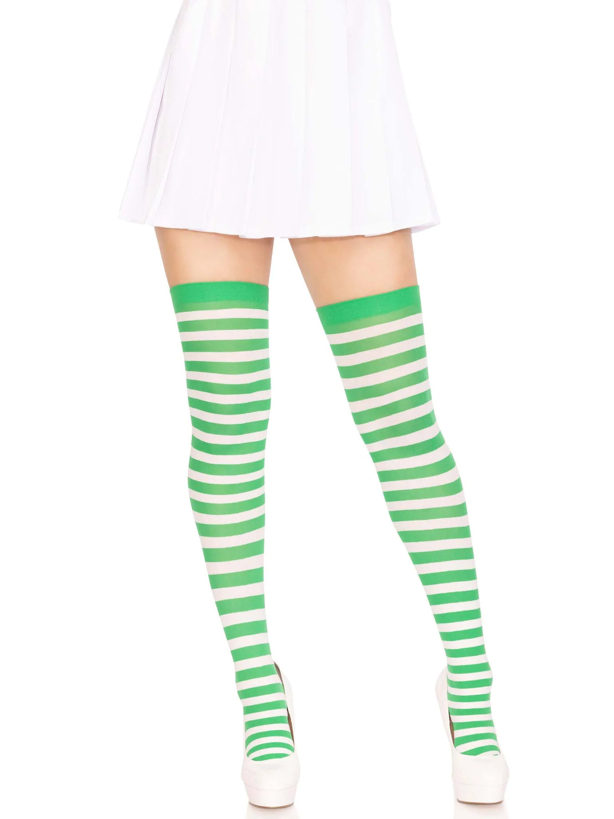 Cari Striped Stockings