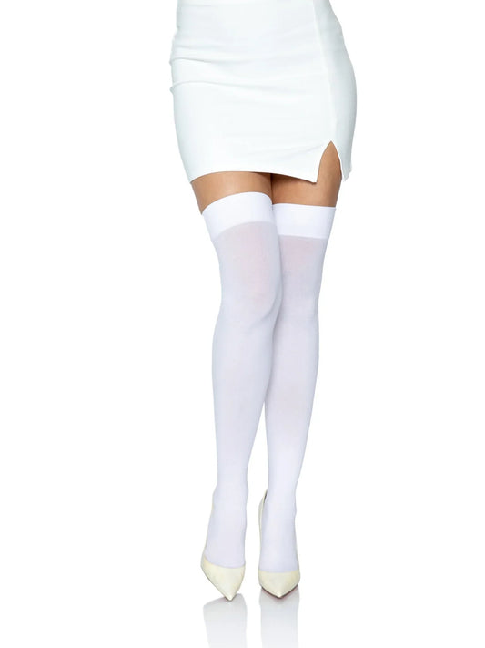 Luna Thigh High Stockings - Plus Size