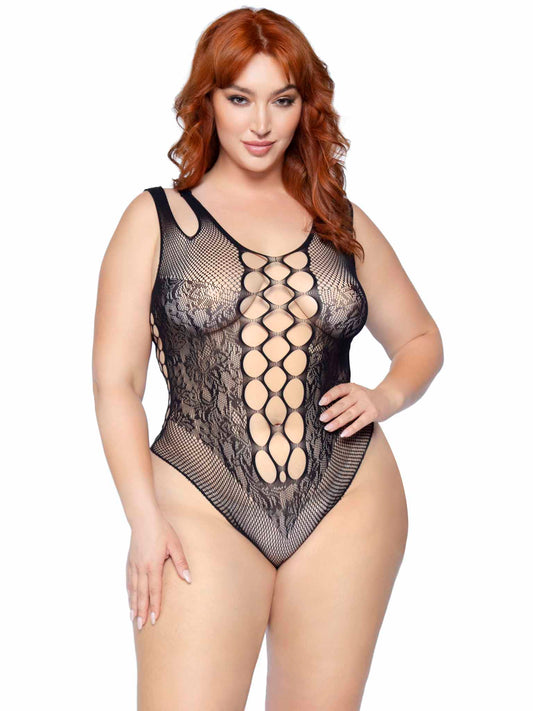 Dangerous Curves Bodysuit - Plus Size