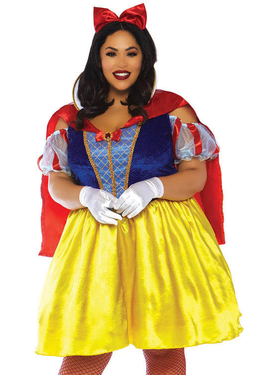 Fairy Tale Snow White Costume - Plus Size