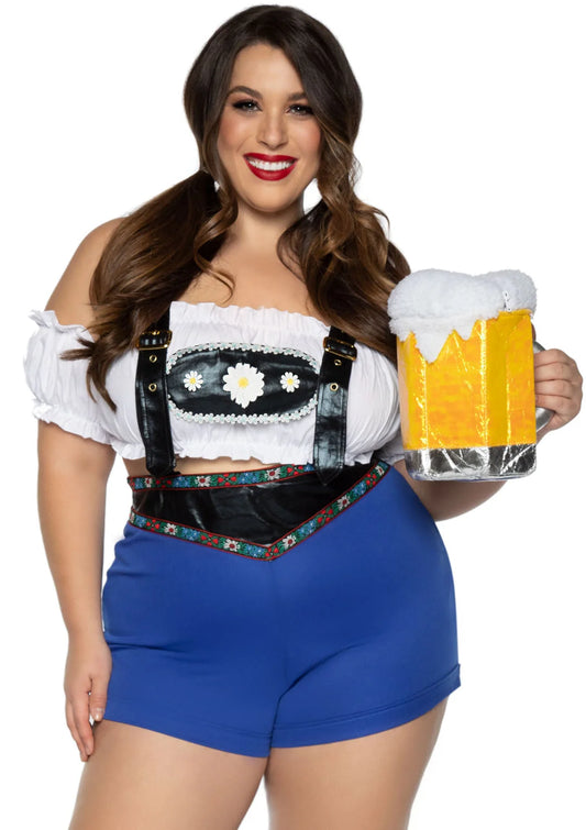 Lederhosen Honey Costume - Plus Size