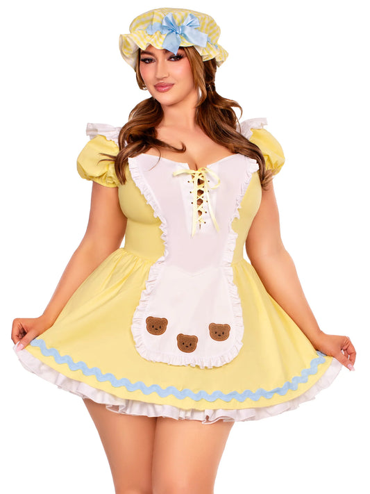Beary Cute Goldilocks Costume - Plus Size