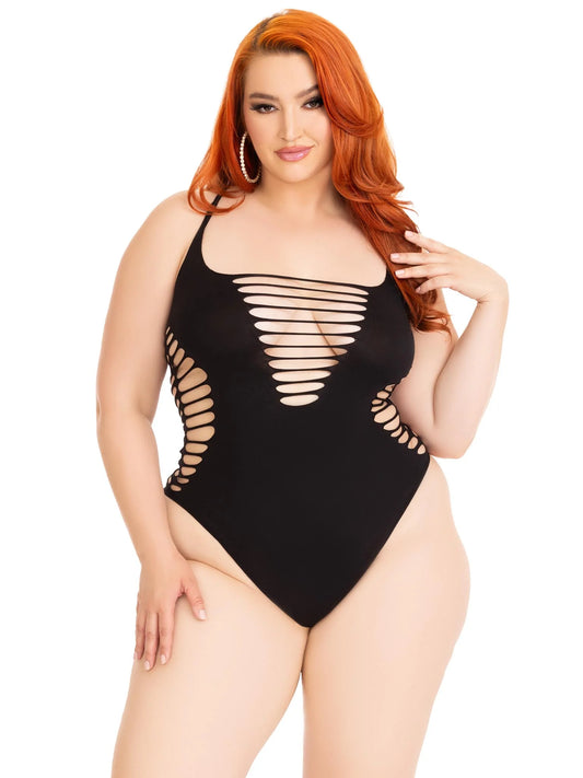 Reckless Behavior Bodysuit - Plus Size